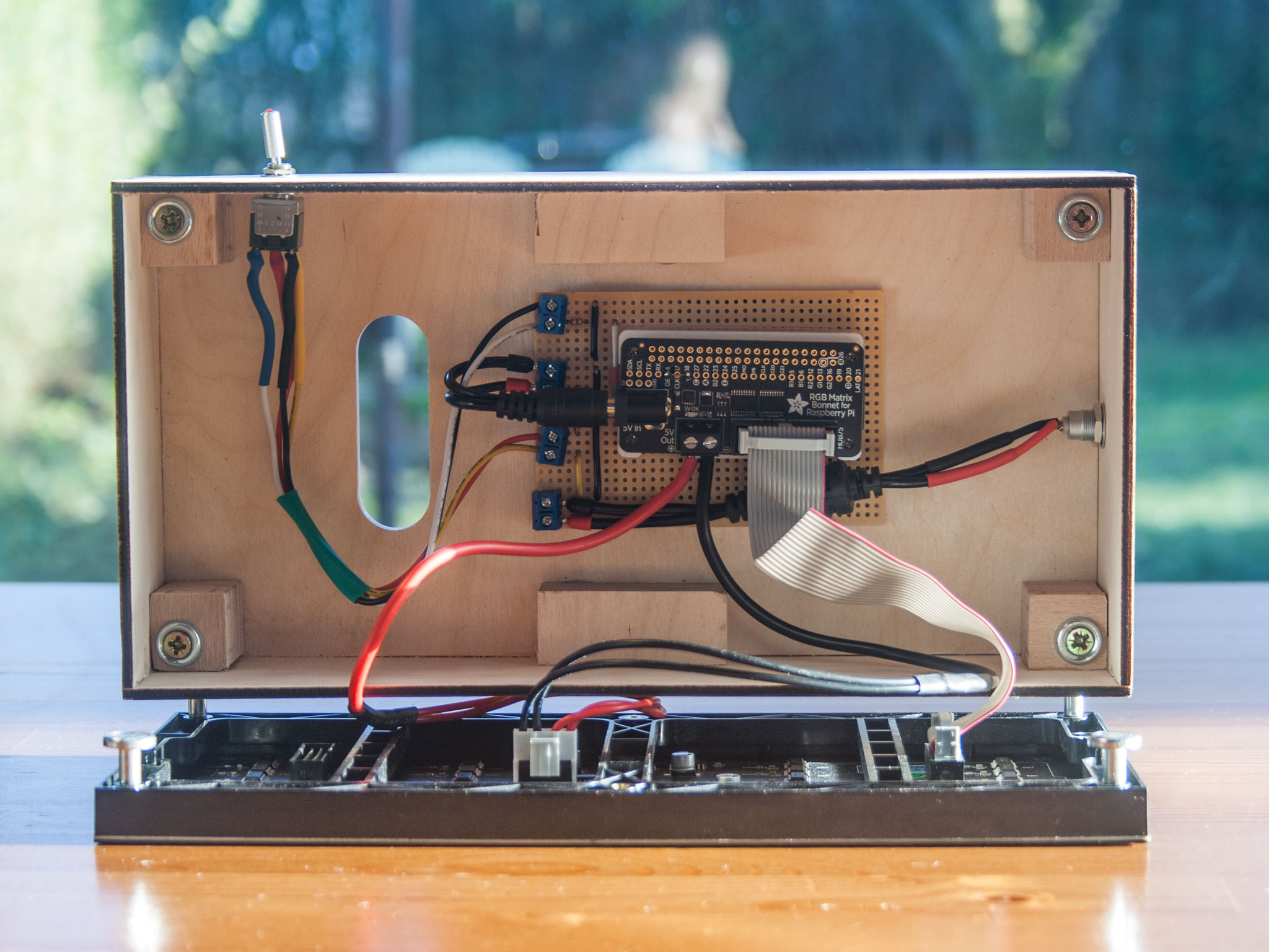 The FlightTracker electronics fitted inside the case